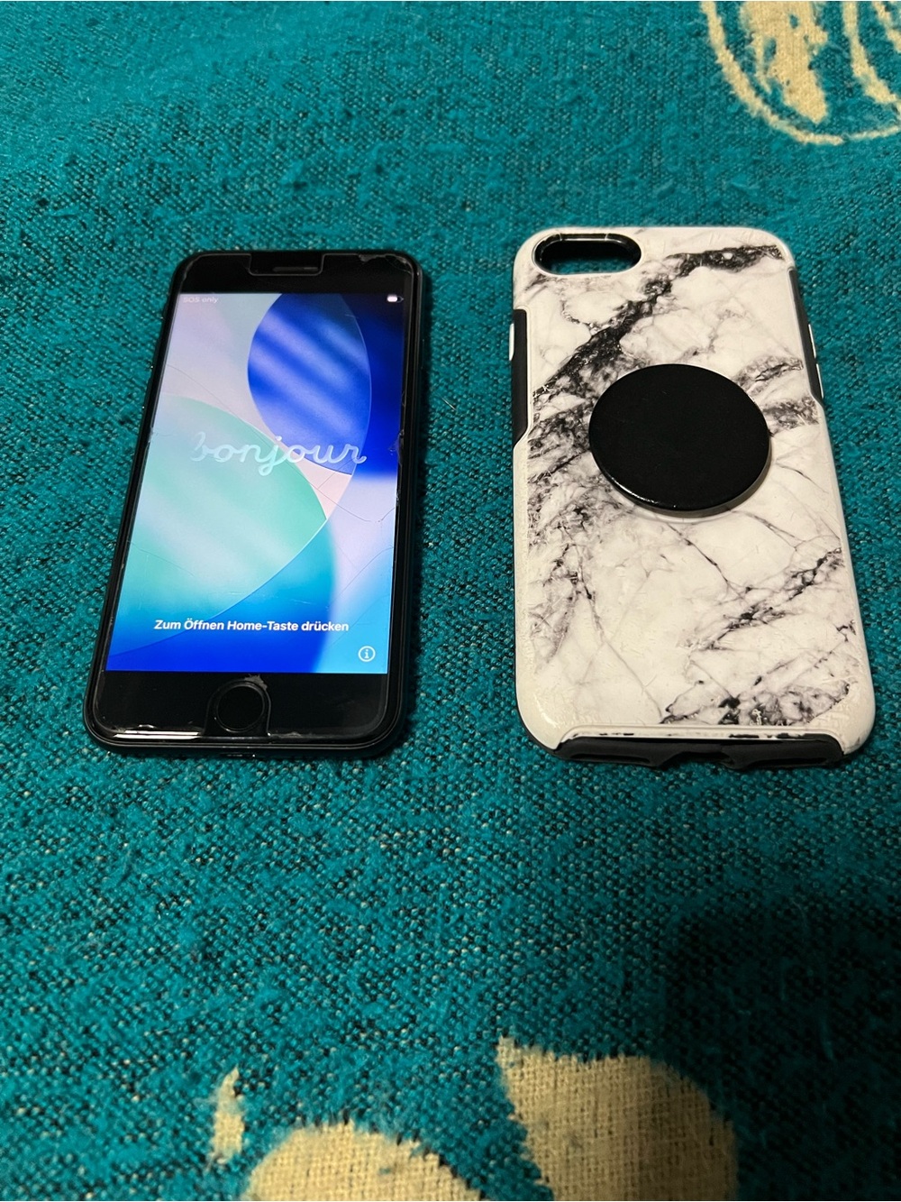 Unlocked Apple IPhone SE 3rd Generation With Otterbox Case + Screen Protector
